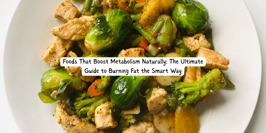 Foods That Boost Metabolism Naturally: The Ultimate Guide to Burning Fat the Smart Way