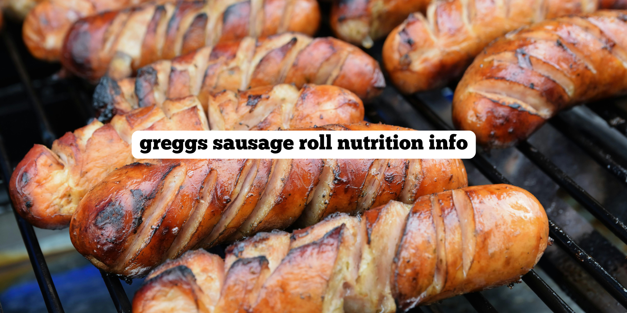 greggs sausage roll nutrition info