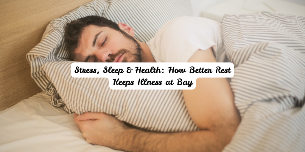 Stress, Sleep & Health: How Better Rest Keeps Illness at Bay