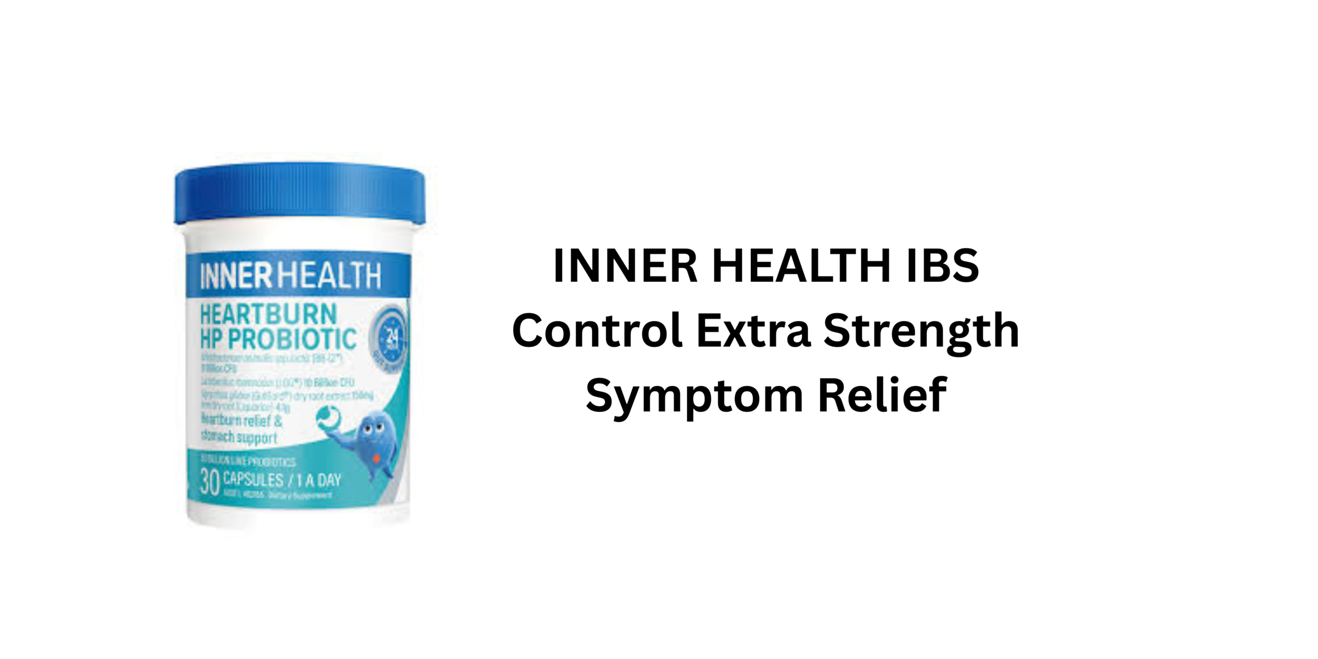 Complete Guide to INNER HEALTH IBS Control Extra Strength Symptom Relief
