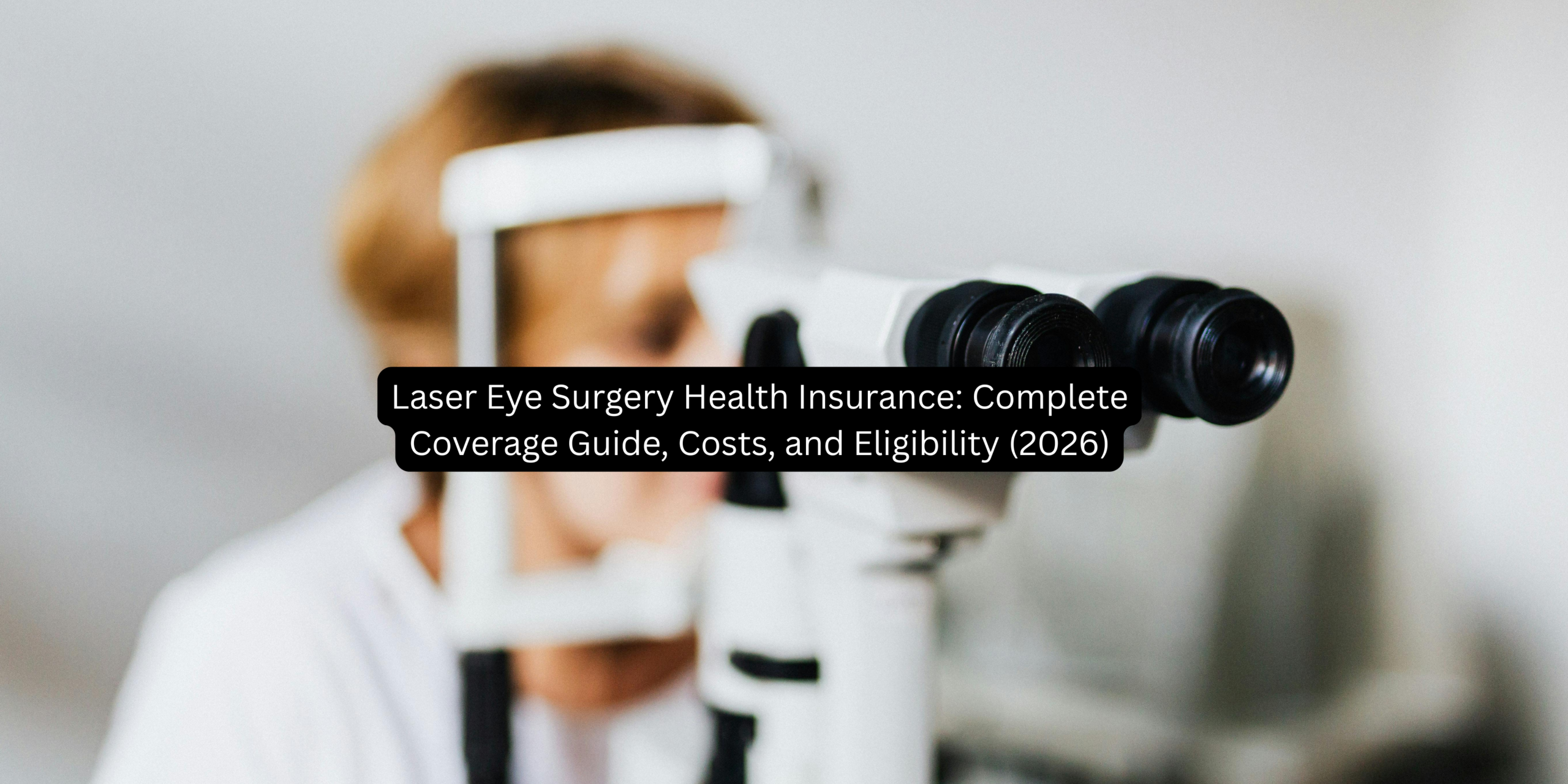 Laser Eye Surgery Health Insurance: Complete Coverage Guide, Costs, and Eligibility (2026)