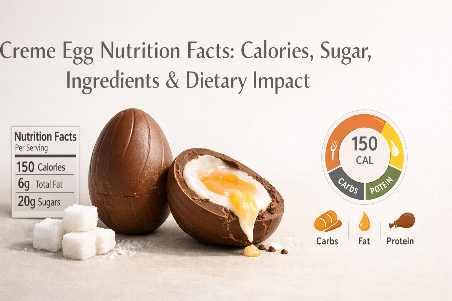 Creme Egg Nutrition Facts: Complete Breakdown of Calories, Sugar, Ingredients, and Dietary Impact