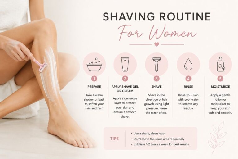 Shaving Routine For Women