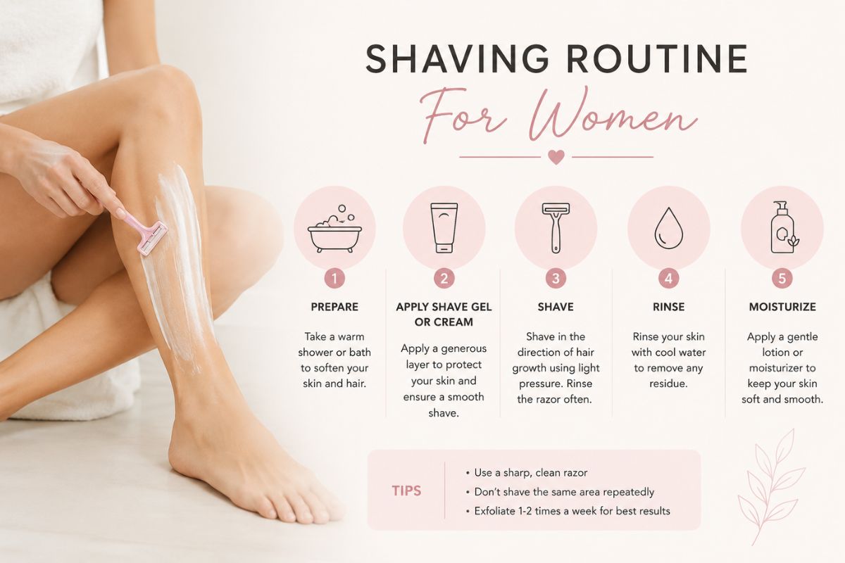 Shaving Routine For Women: A Simple Guide for Smooth and Healthy Skin