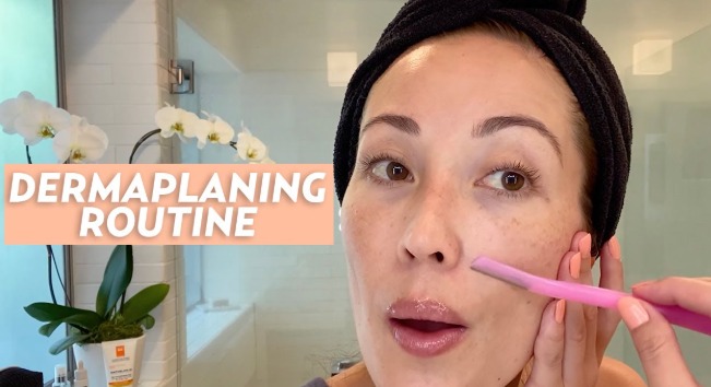 how to dermaplane face at home