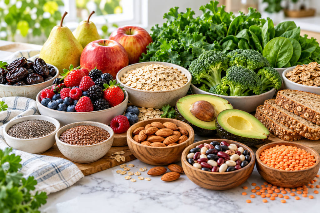 high fiber foods for constipation
